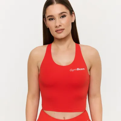 Ženska sportska majica BEAT Tangerine - GymBeam