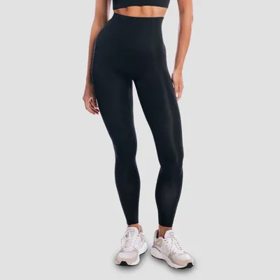 Ženske tajice Aura Tee Black - GymBeam