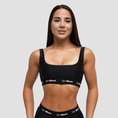 Bikini gornji dio Sporty Black - GymBeam