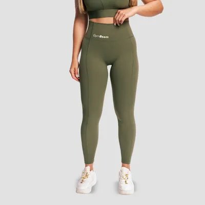 Ženske tajice Combat Olive Grey - GymBeam
