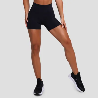 Ženske kratke hlače FIT Black - GymBeam