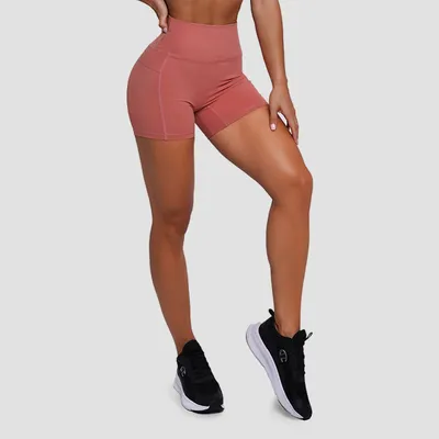 Ženske kratke hlače FIT Salmon - GymBeam