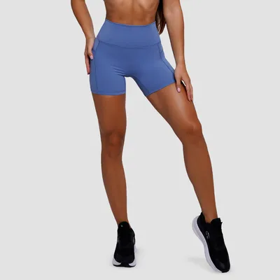 Ženske kratke hlače FIT Steel Blue - GymBeam