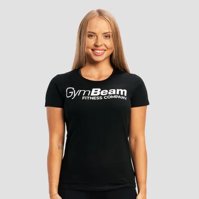 Ženska majica Fitness Black - GymBeam