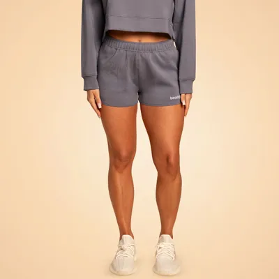 Ženske kratke hlačice Sweatshorts Grace Granite - BeastPink