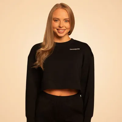 Ženska dukserica Grace Black - BeastPink