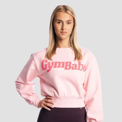 Ženska majica dugih rukava GymBabe Cherrybloom - GymBeam