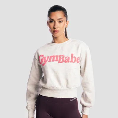 Ženska majica dugih rukava GymBabe Cloud - GymBeam