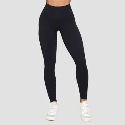 Ženske tajice Lift Seamless Black - GymBeam