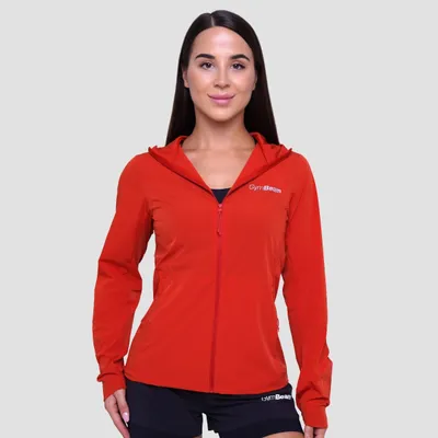 Ženska jakna za trčanje Pulse Orange - GymBeam