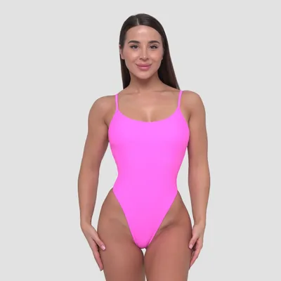 Jednodijelni kupaći kostim ARUBA Pink - GymBeam