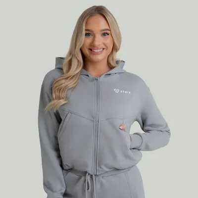 Ženska dukserica ZOA Zip-Up Smoke - STRIX