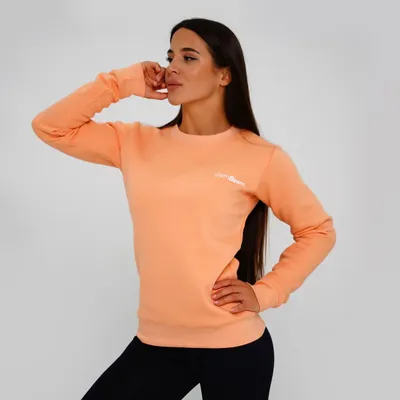Ženska dukserica Basic Powder Peach – GymBeam