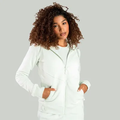 Ženska dukserica Zip Up Nova Moon Grey - STRIX