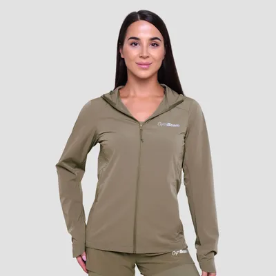 Ženska jakna za trčanje Pulse Vetiver - GymBeam