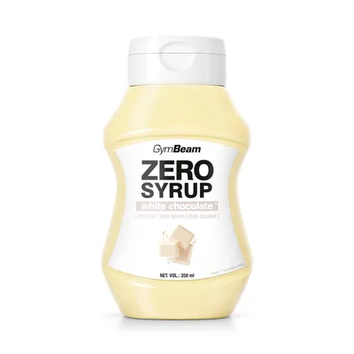 ZERO SYRUP White Chocolate - GymBeam