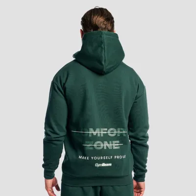 Muška dukserica Zone Zip Up Forest - GymBeam