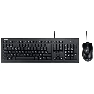 Desktop set Asus U2000 žični crni