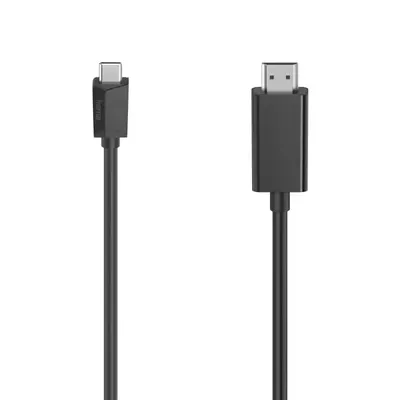 Hama kabal USB-C na HDMI M-M UHD 4K