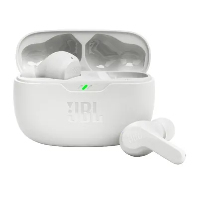 JBL slušalice bluetooth Vibe Beam bijele