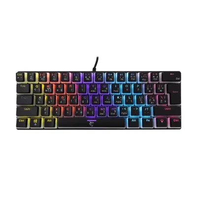 White shark gaming tastatura Ashiko mehanička blue SW crna