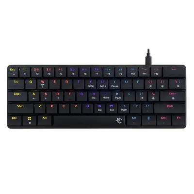 White shark gaming tastatura Nagamaki mehanička red SW US crna
