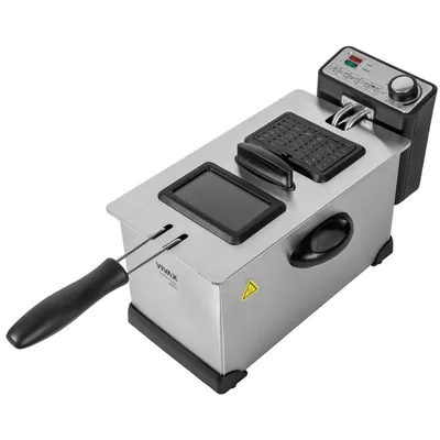 VIVAX friteza 3L 2000W DF-2003SS, inox, podesiva temperatura, velika korpa