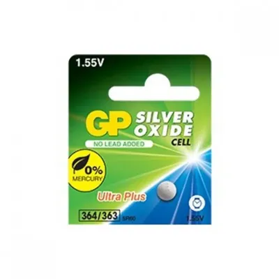 Baterija GP dugmasta 364F 1,55V srebreno oksidna 1 kom B3364F