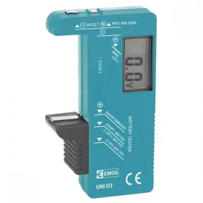 Emos univerzalni tester za baterije sa LCD displejom NO322