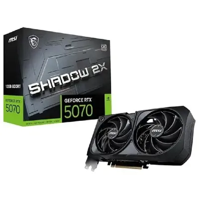 MSI grafička kartica RTX5070 Shadows 2X OC, 12GB GDDR7 Bulk