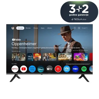 Televizor Tesla 55S645BUS LED TV 55'' (140 cm) 4K UHD, Google TV