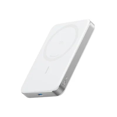 Anker MagGo Power Bank (10K, Magnetic Wireless) White