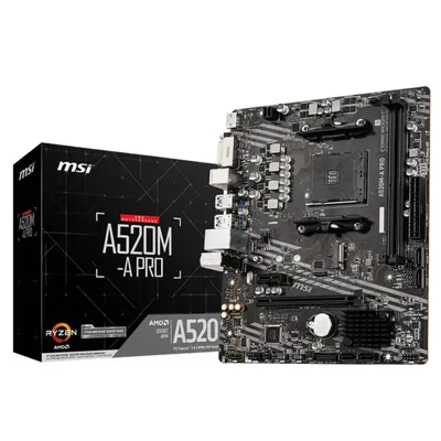 MSI matična ploča A520M-A PRO AM4