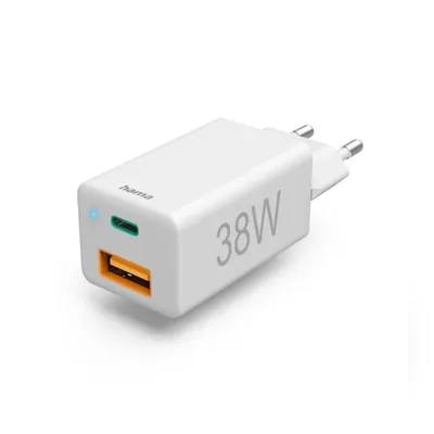 Adapter Hama USB-C + USB-A, 38W