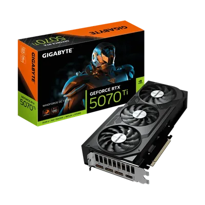 Gigabyte grafička kartica 5070 Ti Windforce OC V2 16GB GDDR7