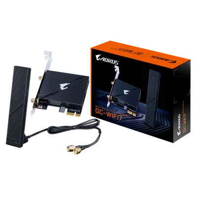 Gigabyte WIFI kartica GC-WIFI7 Wi-Fi 7 PCIe, Bluetooth 5.3