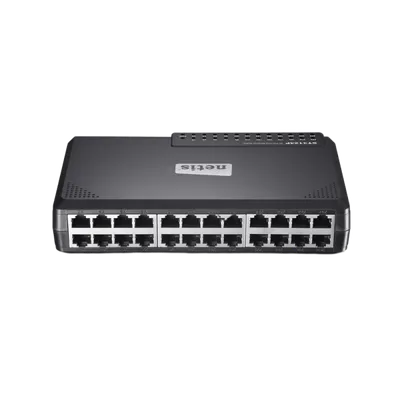 SWITCH 24 Port Fast Ethernet Switch Desktop Netis