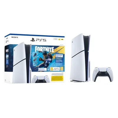 Sony PlayStation 5 Slim E chassis + Fortnite Flowering Chaos VCH