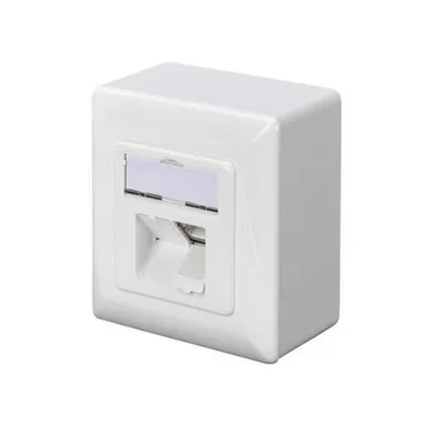 Digitus nadzidna mrežna utičnica 2xRJ45 Cat6E DN-9006-N