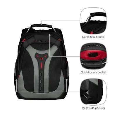 Wenger ruksak za laptop Pegasus 17.3 sivi (600639)