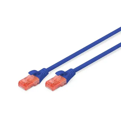 Digitus UTP Patch Cab Cat 6 1m plavi