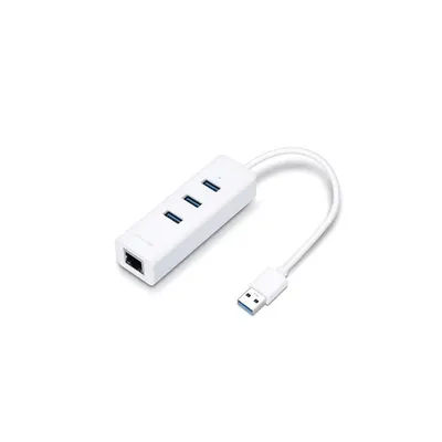 TP-LINK UE330 USB 3.0 3-Port Hub &amp; Gigabit Ethernet Adapter