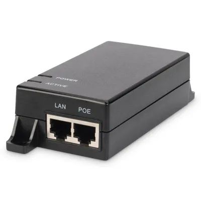 POE Injektor 48V 10/100/1000, 15,4W DN-95102-1