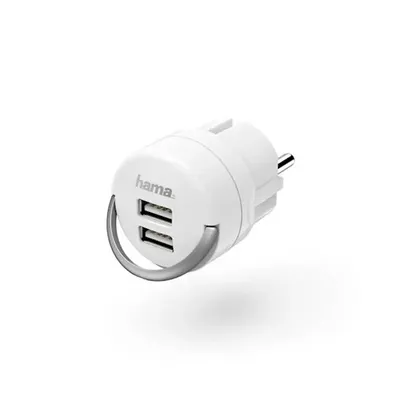 Hama punjač baza 2,4A 2x USB