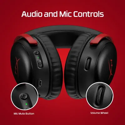 HyperX Cloud III slušalice bežične crne