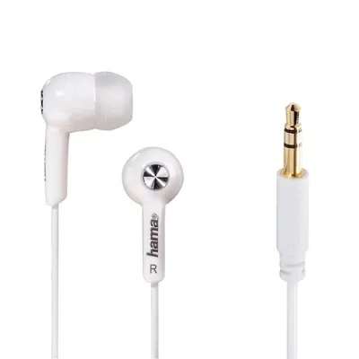 Slušalice Hama Basic4Music In-Ear Stereo bijela