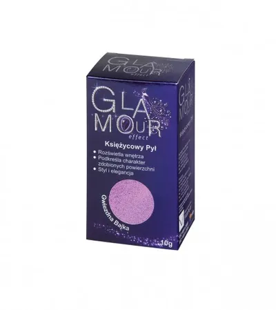 INCHEM Prah za dekorativne lazure Glamour Effect 10g Ljubičasti