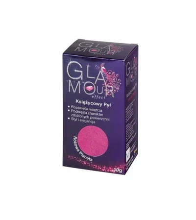 INCHEM Prah za dekorativne lazure Glamour Effect 10g Rozi