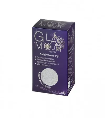 INCHEM Prah za dekorativne lazure Glamour Effect 10g Transparentni