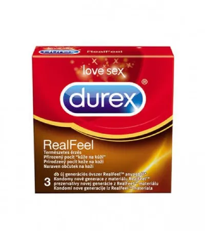 DUREX Prezervativ REAL FEEL M31158